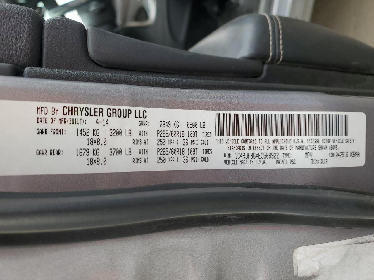 2014 Jeep Grand Cherokee - Image 14