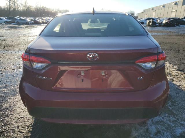  TOYOTA COROLLA 2022 Красный