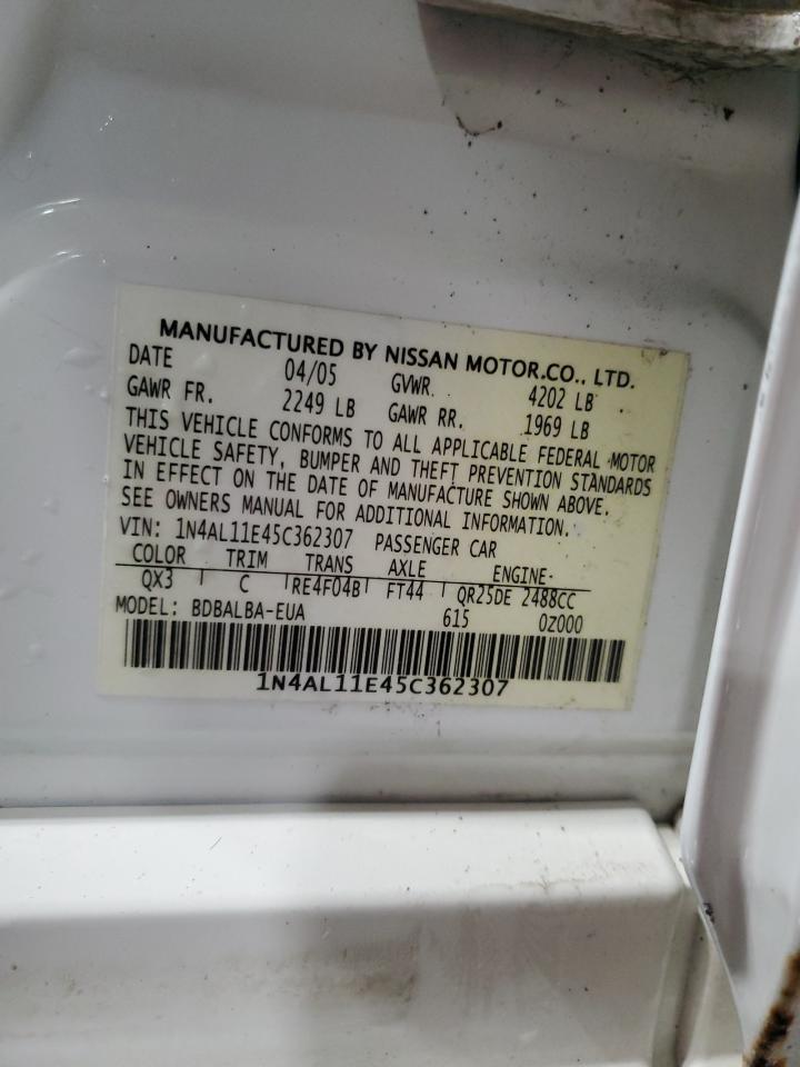 2005 Nissan Altima - Image 12