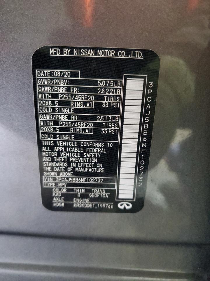 2021 Infiniti QX50 - Image 13