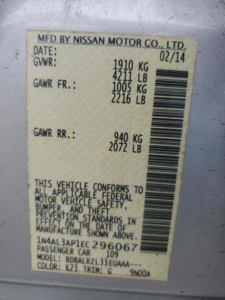 2014 Nissan Altima - Image 12