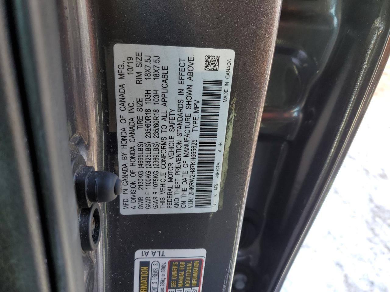 2019 Honda CR-V - Image 13