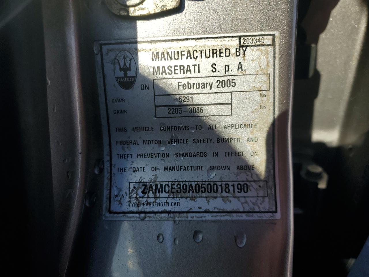 2005 Maserati Quattroporte - Image 12