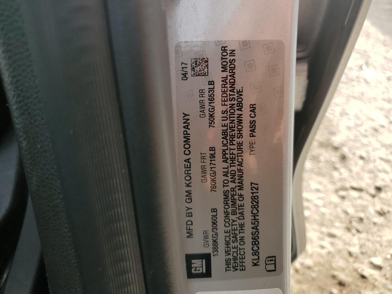 2017 Chevrolet Spark - Image 12