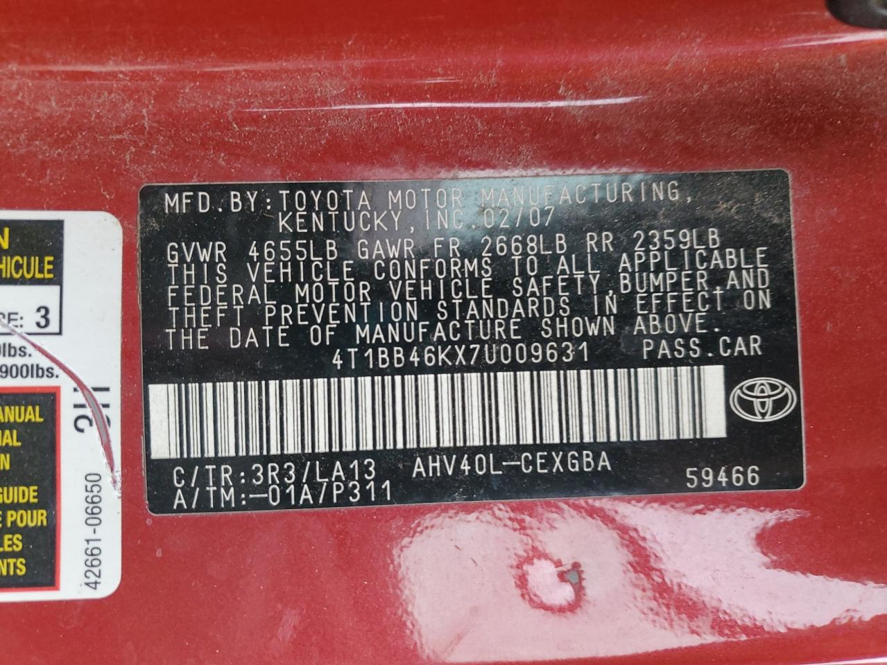 2007 Toyota Camry - Image 12