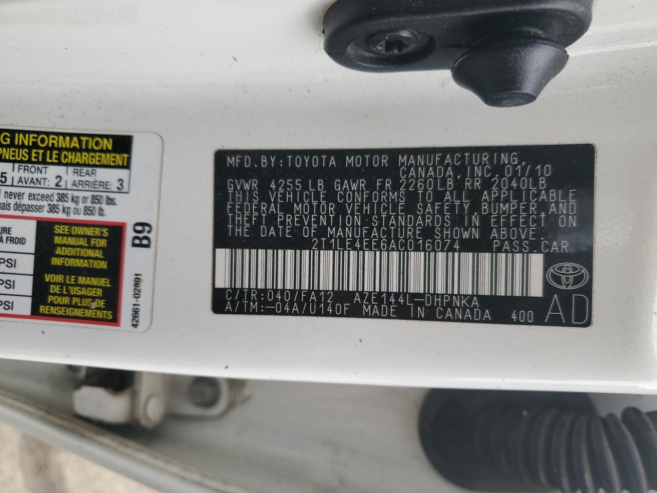 2010 Toyota Corolla - Image 13