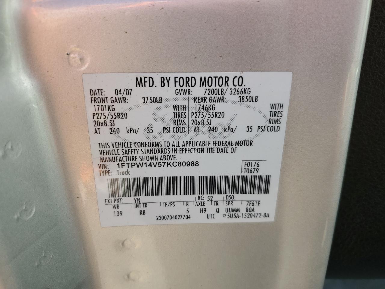 2007 Ford F-150 - Image 14