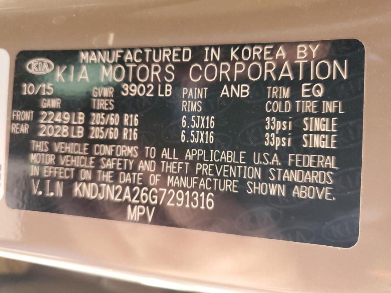 2016 Kia Soul - Image 15