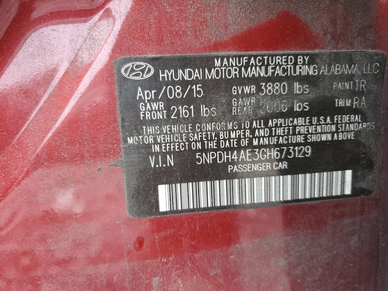 2016 Hyundai Elantra - Image 12