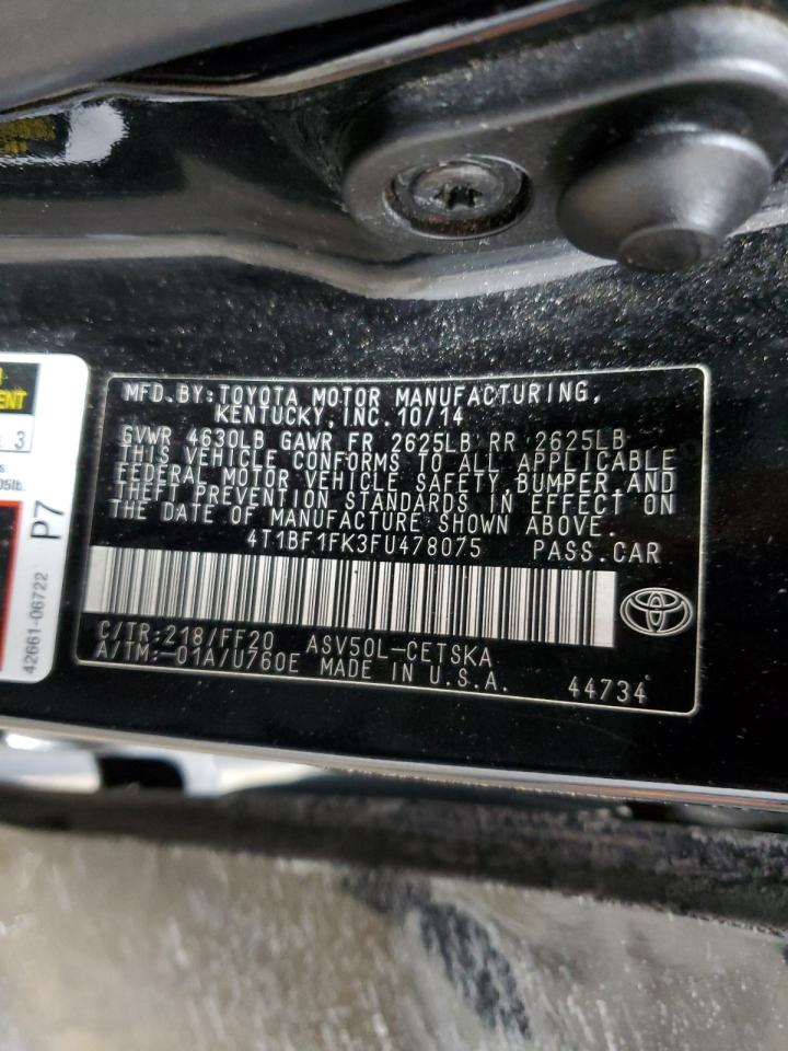 2015 Toyota Camry - Image 13