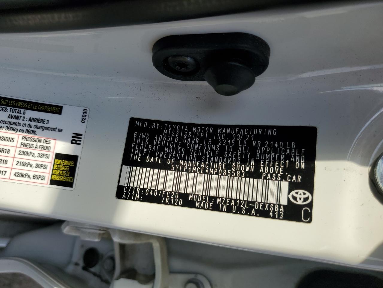 2021 Toyota Corolla - Image 12