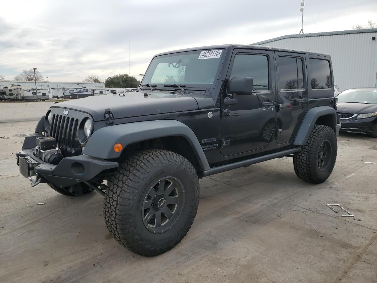 2014 Jeep Wrangler Unlimited Sport zu verkaufen in Sacramento, CA - Undercarriage