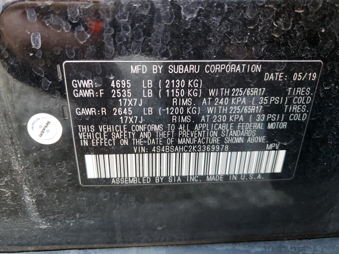 2019 Subaru Outback - Image 12
