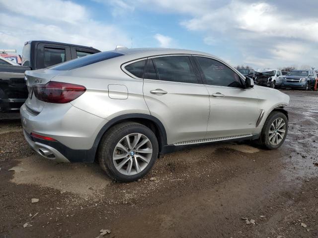  BMW X6 2015 Серебристый