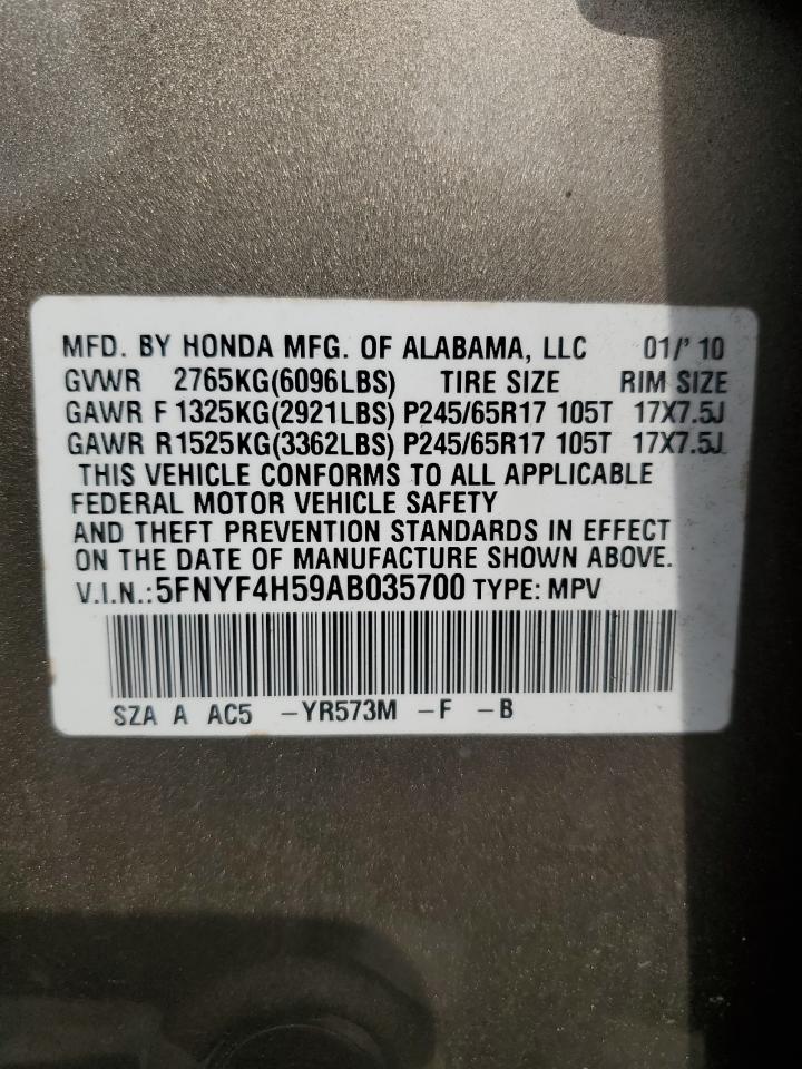 2010 Honda Pilot - Image 13