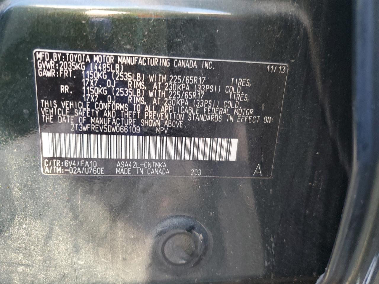 2013 Toyota RAV 4 - Image 13