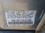 1998 Honda Civic Lx for Sale in Tanner, AL - Front End