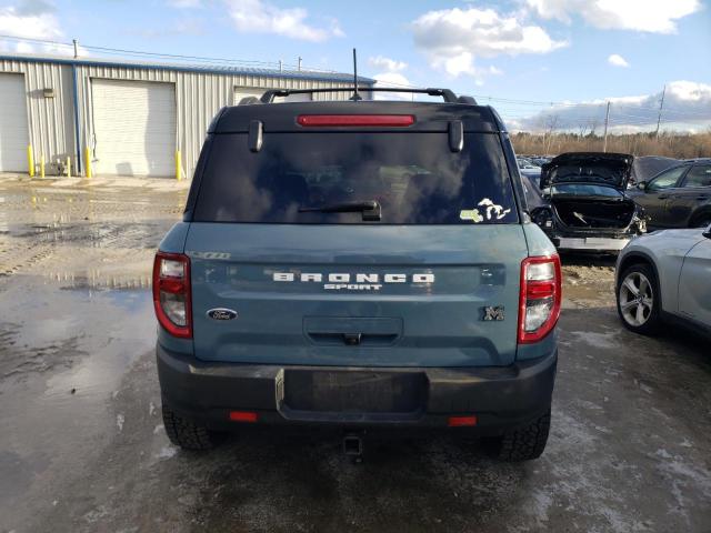  FORD BRONCO 2021 Бірюзовий
