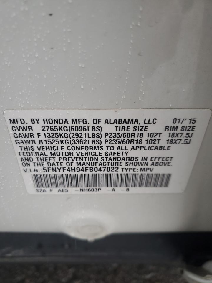 2015 Honda Pilot - Image 13