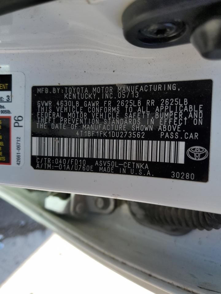 2013 Toyota Camry - Image 12