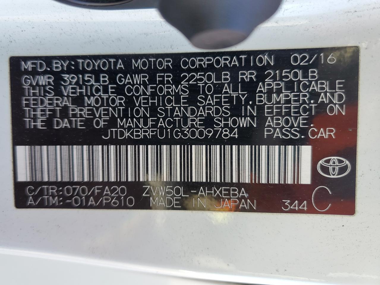 2016 Toyota Prius - Image 15
