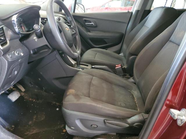  CHEVROLET TRAX 2017 Red