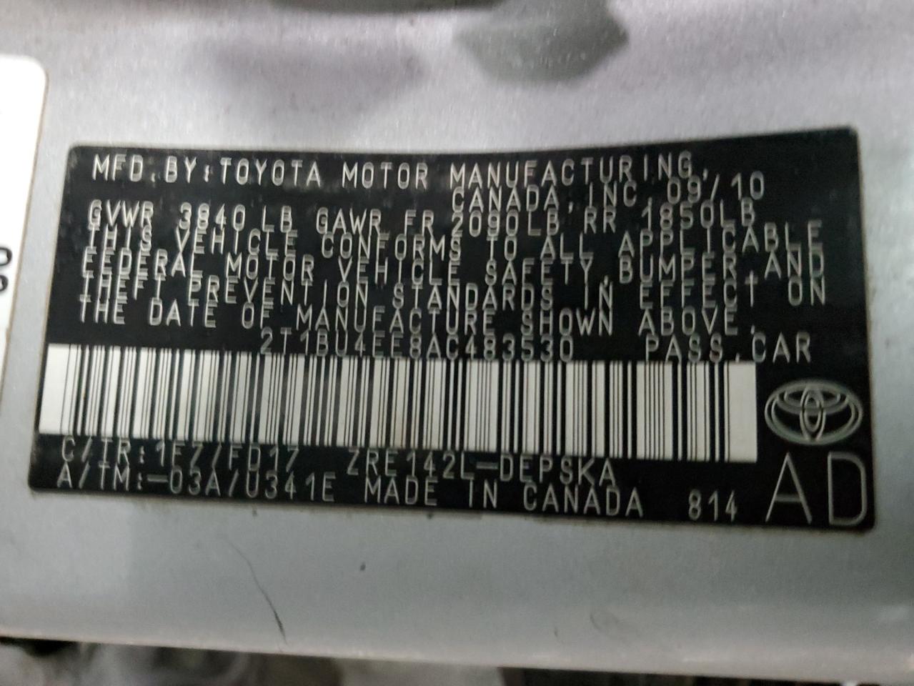 2010 Toyota Corolla - Image 13