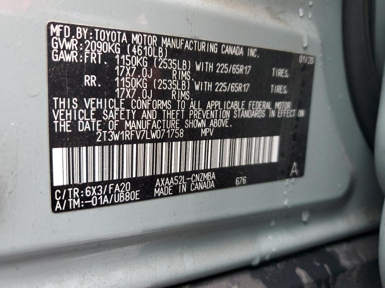 2020 Toyota RAV 4 - Image 15