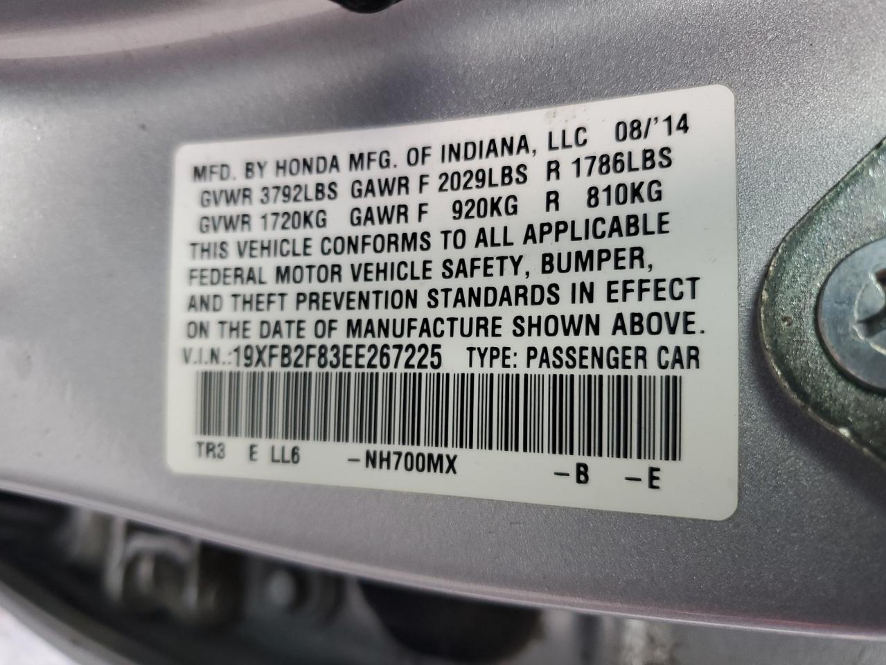 2014 Honda Civic - Image 14