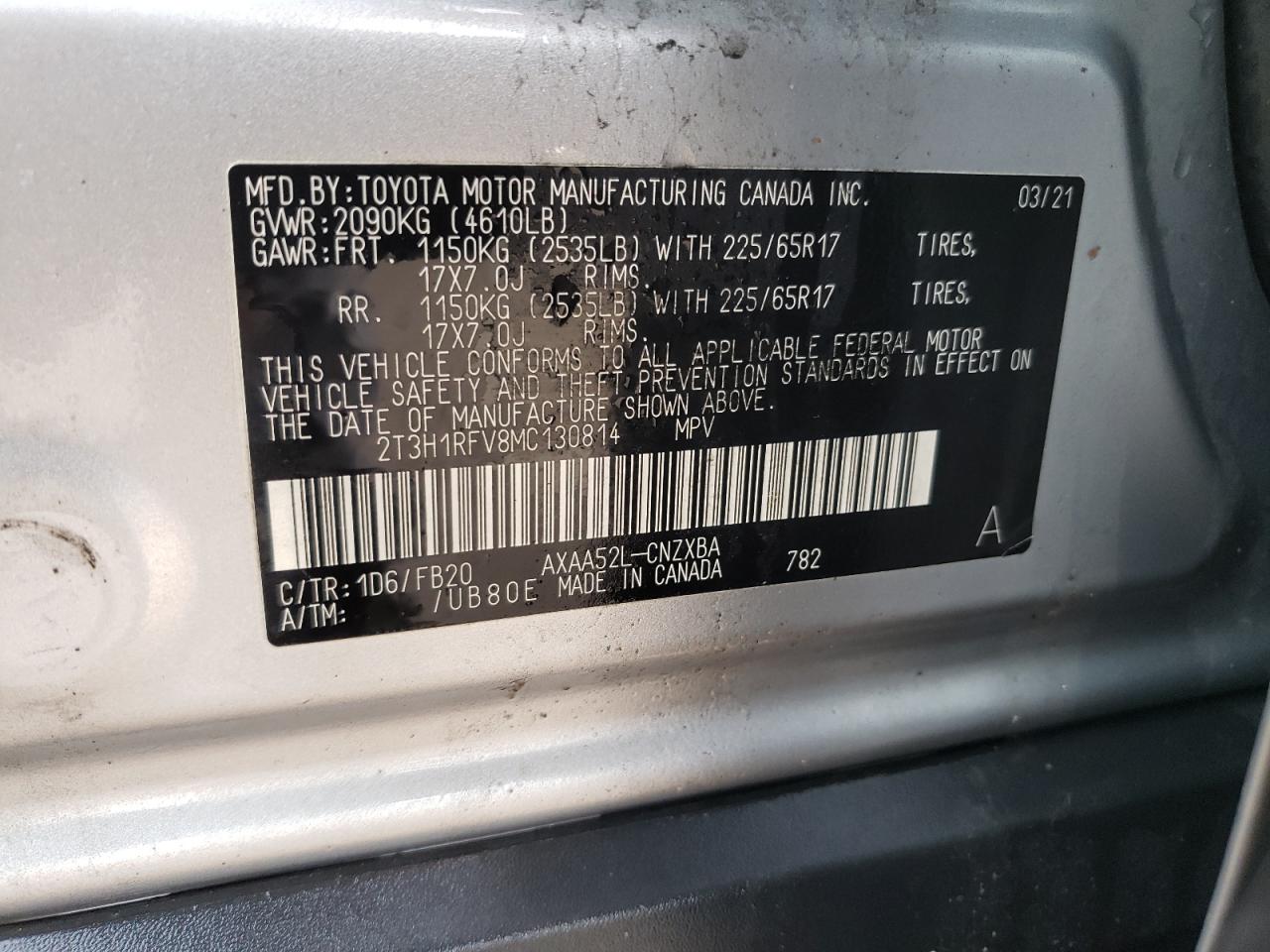 2021 Toyota RAV 4 - Image 12