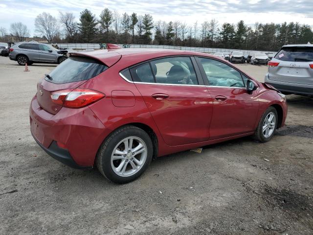  CHEVROLET CRUZE 2018 Red