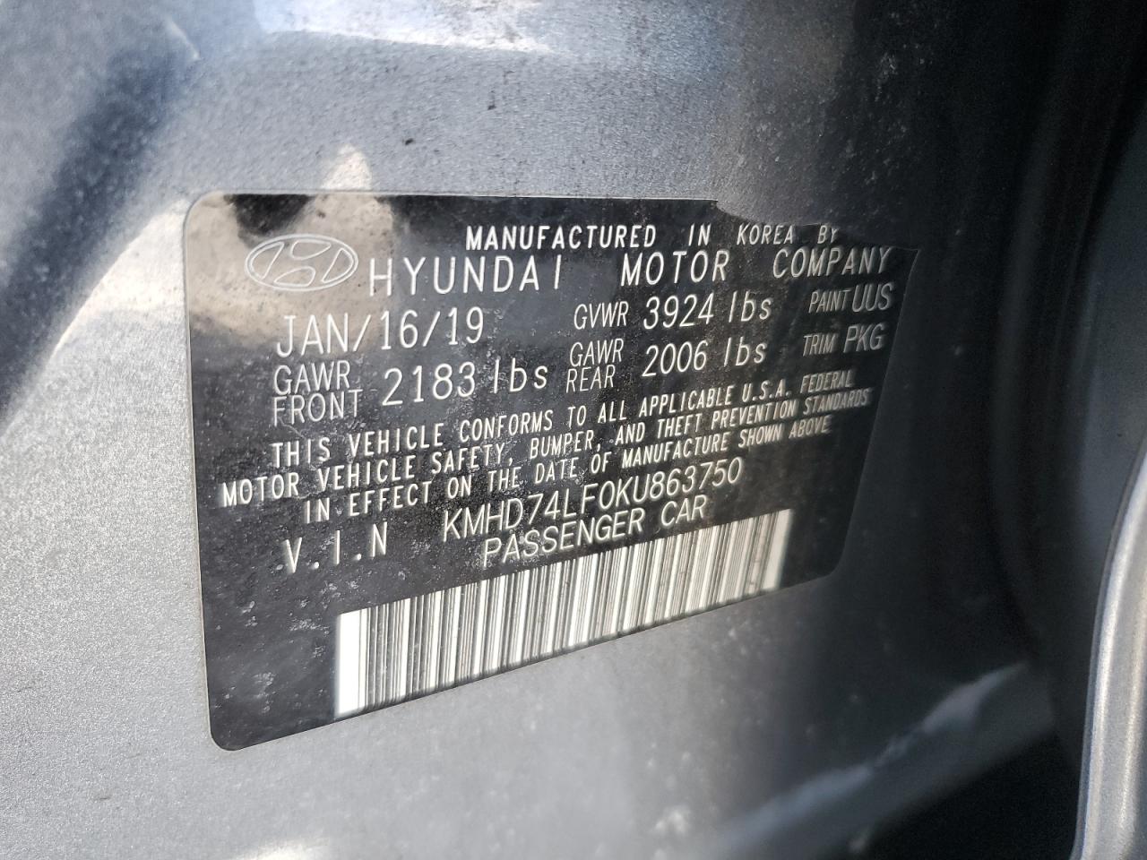 2019 Hyundai Elantra - Image 12