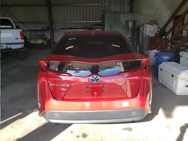  TOYOTA PRIUS 2021 Red
