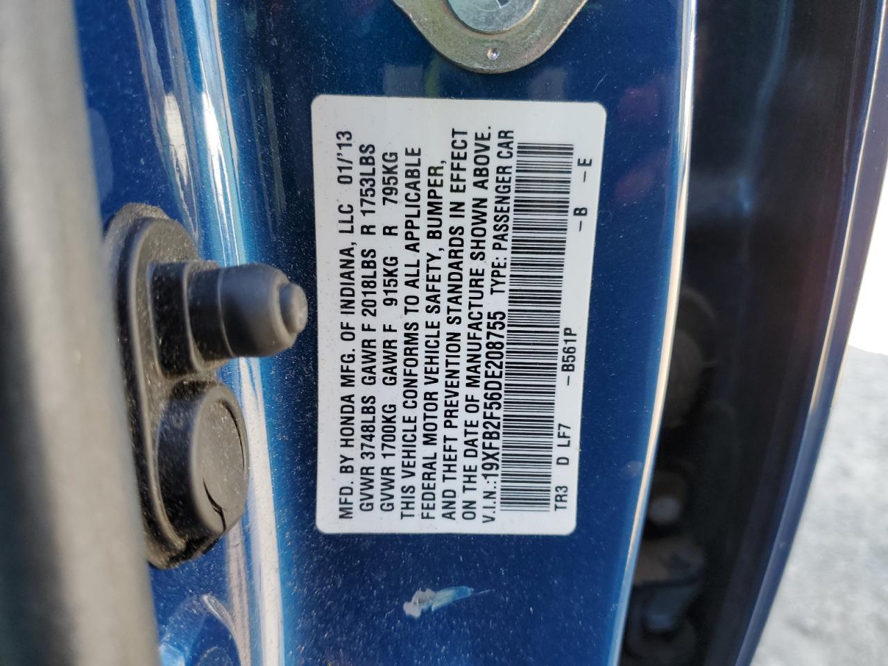 2013 Honda Civic - Image 12