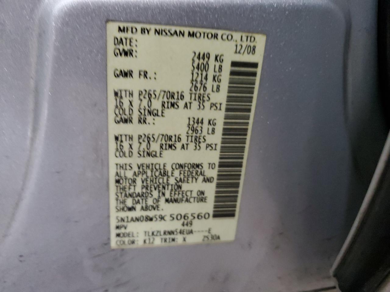 2009 Nissan XTerra - Image 13