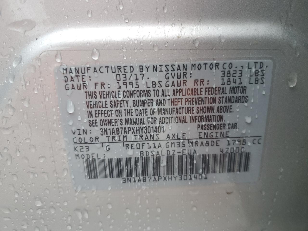2017 Nissan Sentra - Image 12