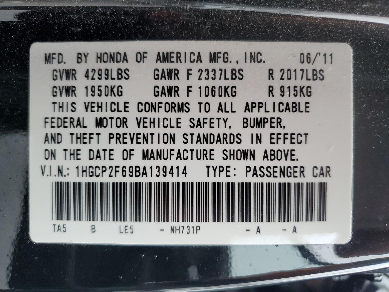 2011 Honda Accord - Image 14