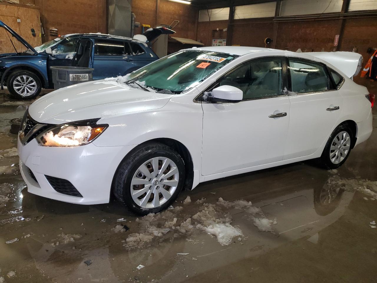 2016 Nissan Sentra S продається в Ebensburg, PA - Rear End