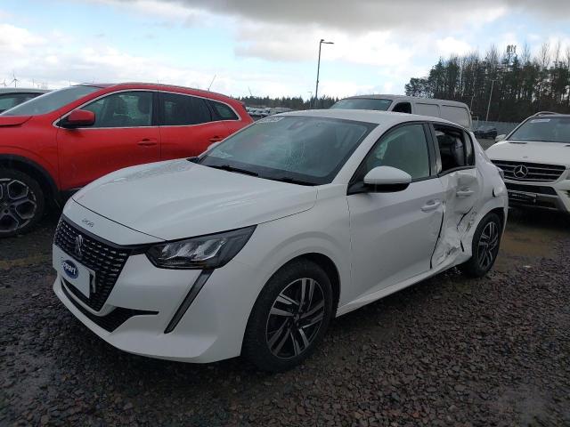 2021 PEUGEOT 208 ALLURE for sale at Copart EAST KILBRIDE