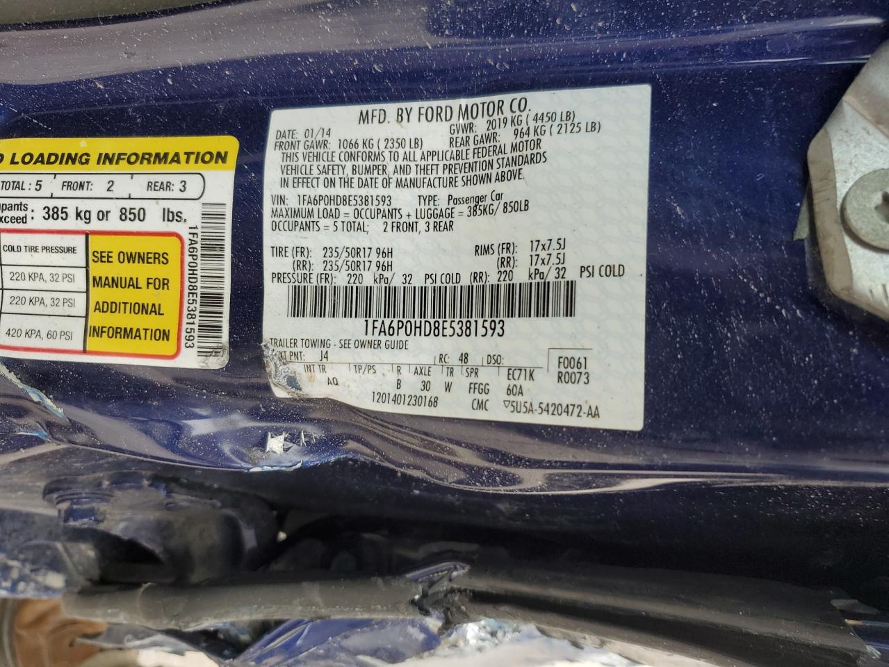 2014 Ford Fusion - Image 14