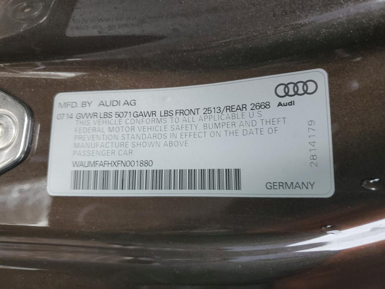 2015 Audi A5 - Image 12