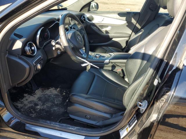  MERCEDES-BENZ C-CLASS 2018 Чорний