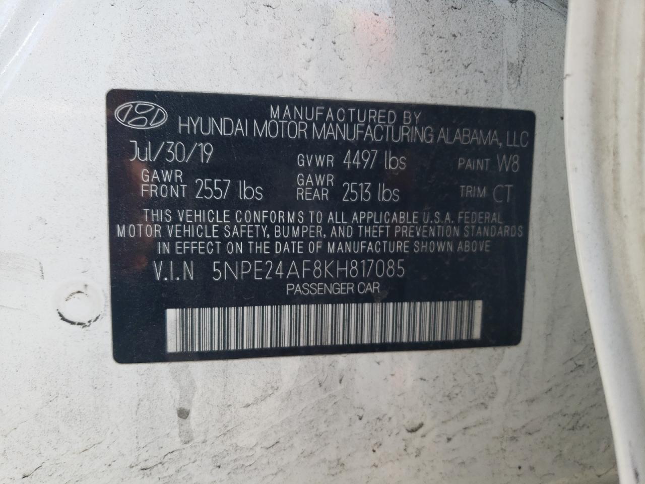 2019 Hyundai Sonata - Image 15