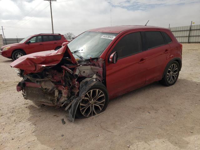 2016 Mitsubishi Outlander Sport Es за продажба в Andrews, TX - Front End