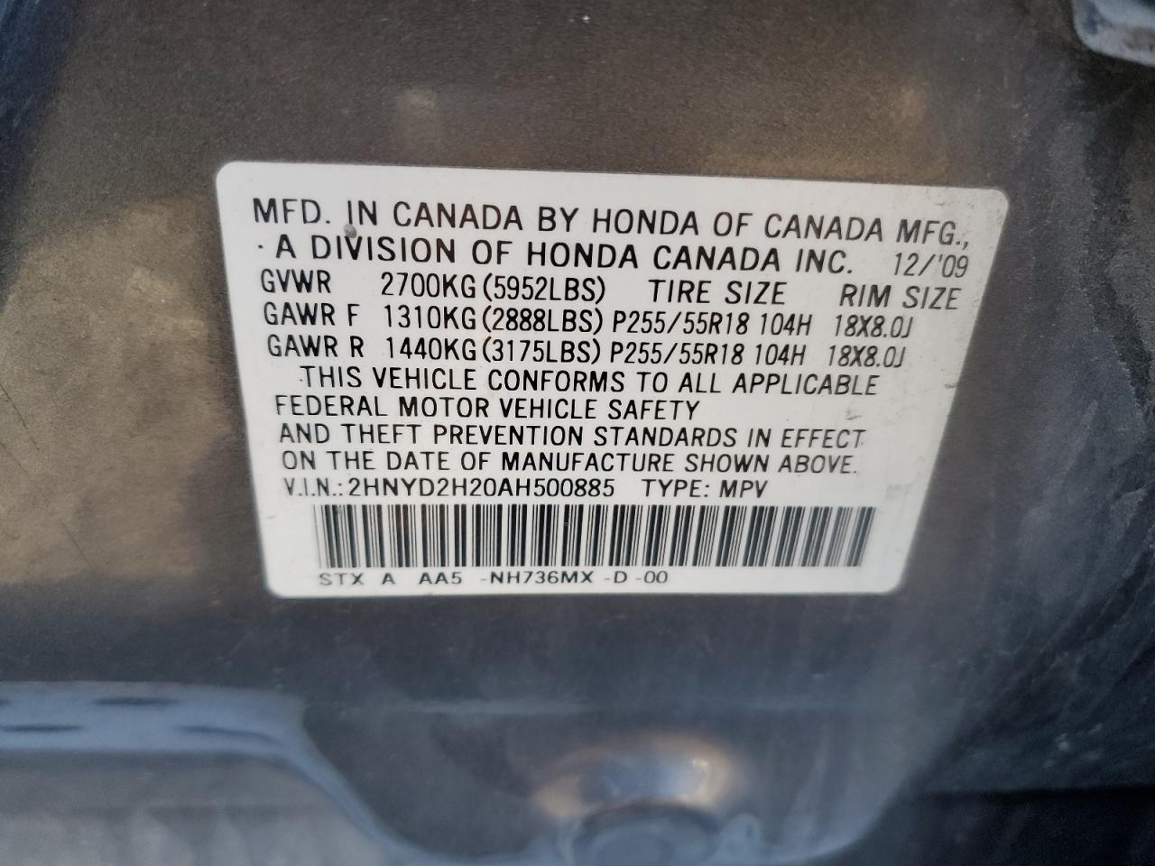 2010 Acura MDX - Image 13