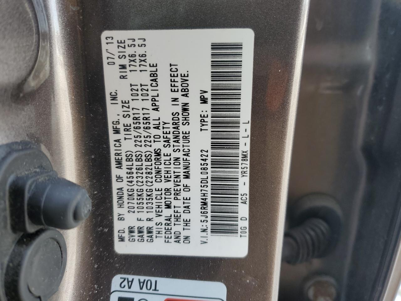 2013 Honda CR-V - Image 13