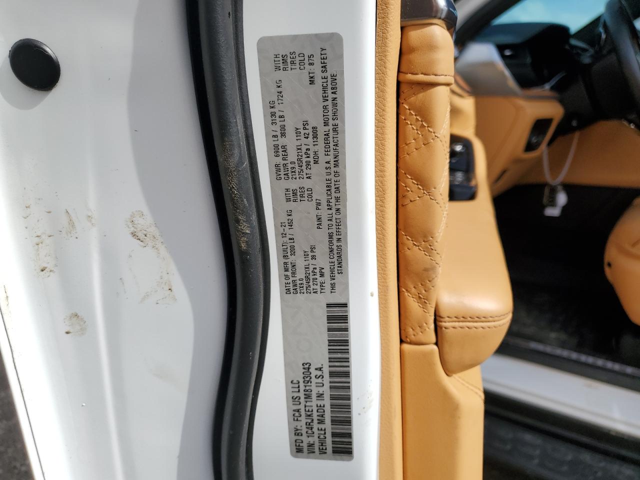 2021 Jeep Grand Cherokee - Image 14