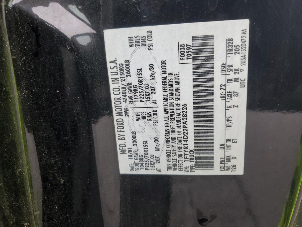 2002 Ford Ranger - Image 14