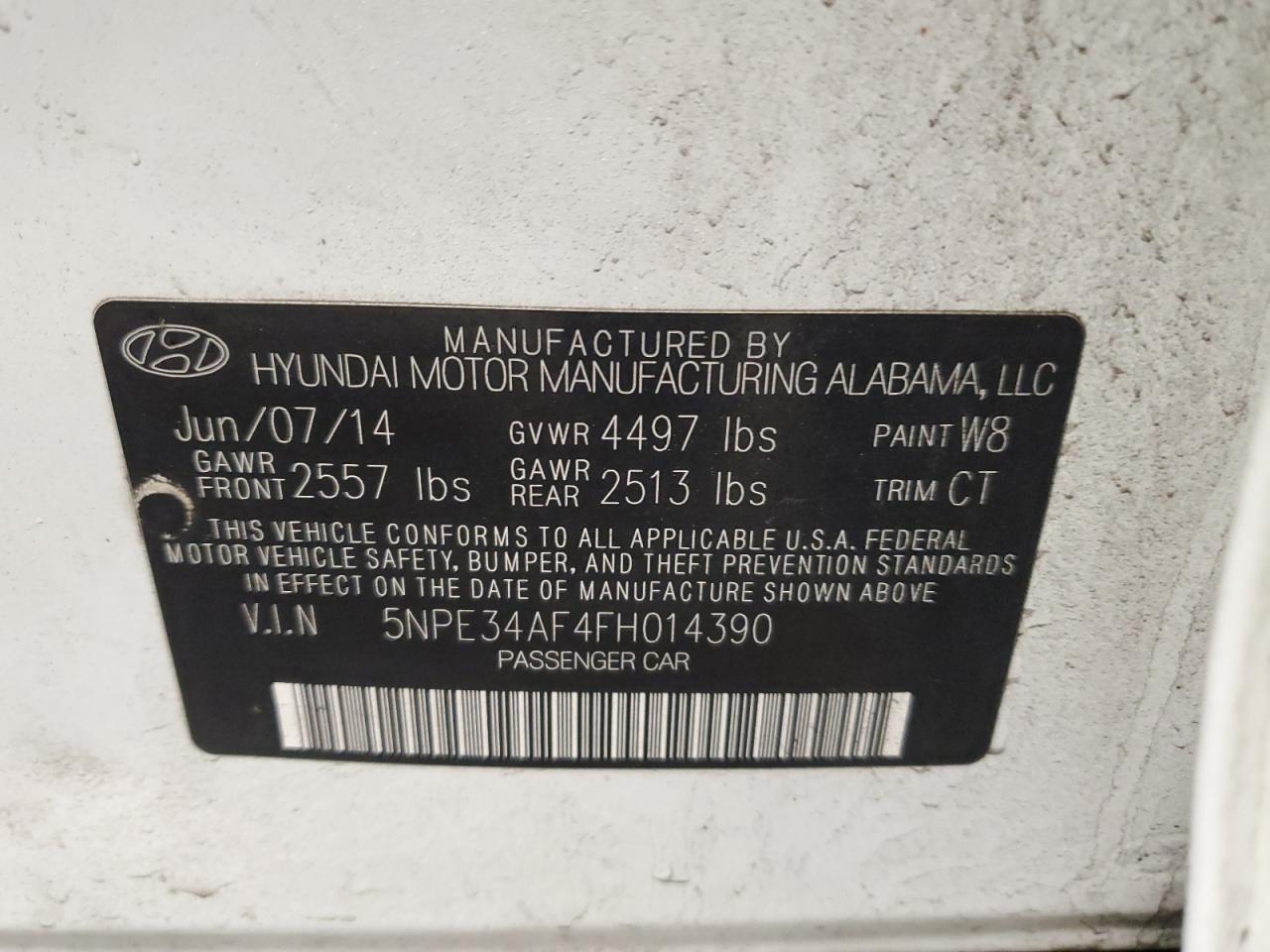 2015 Hyundai Sonata - Image 12