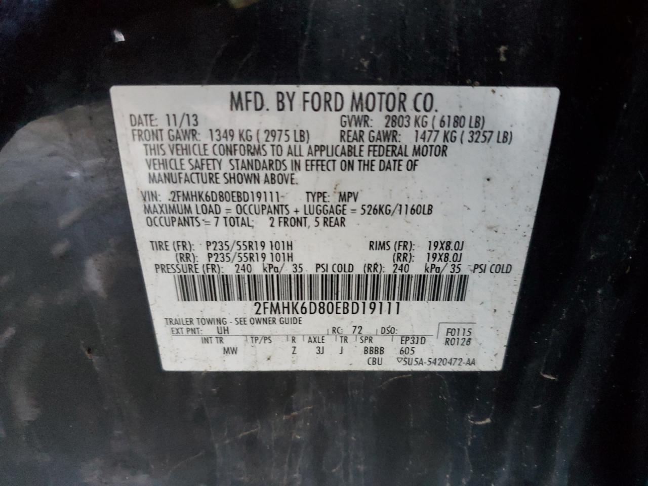 2014 Ford Flex - Image 13